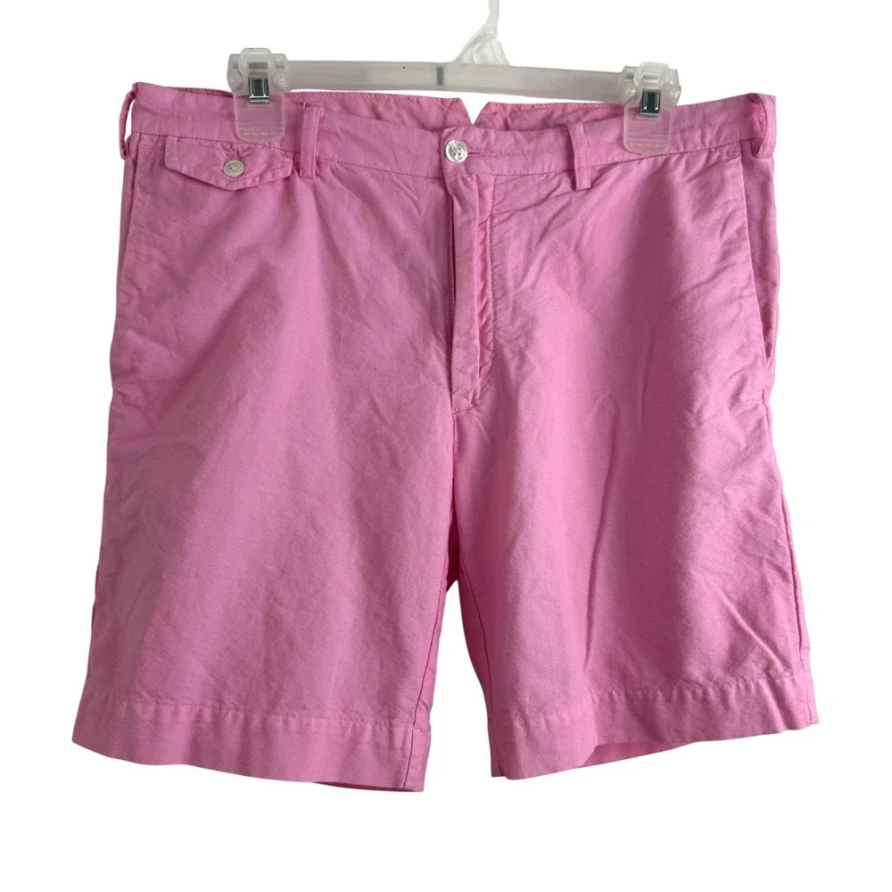 Polo Ralph Lauren Pink Chino Shorts Men 32 Cotton Preppy‎ Golf Summer
